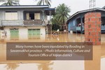 Lào nỗ lực cứu trợ người dân vùng lũ ở Savannakhet