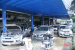 Gara ô tô ở Hà Tĩnh làm việc hết công suất sau lũ