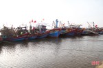 Gần 4.000 tàu thuyền Hà Tĩnh vào bờ an toàn trước bão số 8