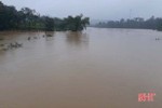 Tin nhanh về lượng mưa, nước lũ trên các sông lớn ở Hà Tĩnh