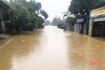 Sáng nay, hơn 300 trường ở Hà Tĩnh cho học sinh nghỉ học do mưa lũ