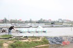 50 tấn hóa chất xử lý môi trường thủy sản sau lũ ở Hà Tĩnh