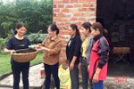 Hỗ trợ hội viên phụ nữ vùng lũ Hà Tĩnh tái thiết cuộc sống
