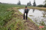 Cần sớm nâng cấp đê chắn lũ sông Én tại Lộc Hà