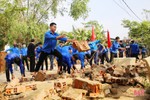 Tràn đầy sức trẻ trên những “công trường thanh niên" ở Hà Tĩnh
