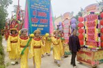 Độc đáo nghi thức rước nước tại Lễ hội Đền Cả - Dinh Đô Quan Hoàng Mười