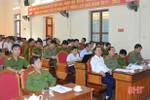 Trên 7.000 hộ gia đình ở thị xã Hồng Lĩnh đạt chuẩn an toàn về an ninh trật tự