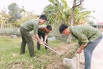 Tuổi trẻ Công an TP Hà Tĩnh tham gia chương trình “Ngày thứ 7 tình nguyện”