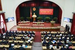 Sáng nay, Kỳ họp thứ 18, HĐND tỉnh Hà Tĩnh khóa XVII tiến hành phiên bế mạc