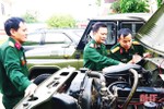 Xe quân sự ở Hà Tĩnh được giữ tốt, lái an toàn