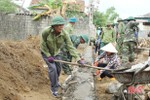 Cựu chiến binh Lộc Hà góp 120 ngàn ngày công xây dựng nông thôn mới