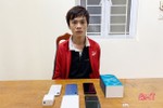 Công an TP Hà Tĩnh bắt đối tượng lừa mua điện thoại online rồi “quỵt” tiền