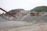 Doanh nghiệp khai thác mỏ đá núi Nam Giới bị xử phạt 80 triệu đồng