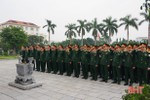 Cán bộ, chiến sỹ LLVT Hà Tĩnh tưởng nhớ Chủ tịch Hồ Chí Minh và các anh hùng liệt sỹ