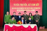 Sinh viên Cao đẳng Kỹ thuật Việt - Đức cam kết không vi phạm về quản lý, sử dụng pháo dịp tết