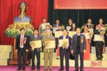 55 cơ quan, khu dân cư ở Nghi Xuân được vinh danh