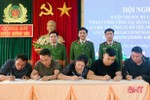 120 cơ sở ở Hương Sơn ký cam kết thực hiện nghiêm quản lý, sử dụng pháo