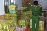 Hà Tĩnh: Phát hiện cơ sở làm giả 9.000 gói trà xanh Tân Cương - Thái Nguyên