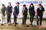 Khởi công xây dựng 2 nhà văn hóa cộng đồng kết hợp tránh bão lũ ở Can Lộc