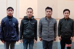 Hương Khê: Bắt giam 4 trai làng tụ tập xóc đĩa ăn tiền