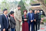 Đoàn công tác UNESCO tham quan các di tích Nguyễn Du và Nguyễn Công Trứ
