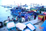 Ra khơi mùa biển động, ngư dân Hà Tĩnh “trúng đậm” nhiều loại hải sản