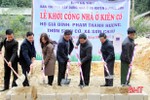 Hỗ trợ 150 triệu đồng xây nhà kiên cố cho 2 hộ nghèo ở Hương Sơn