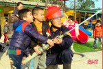 Trang bị kỹ năng phòng, chống cháy nổ cho trẻ mầm non ở Hương Sơn