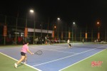 TP Hà Tĩnh tổ chức giải quần vợt mở rộng lần thứ nhất năm 2021