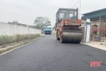 Huyện ven biển Hà Tĩnh phấn đấu thảm nhựa 44 km đường năm 2021