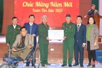 Lãnh đạo Hà Tĩnh chúc tết các trung tâm chăm sóc, điều dưỡng thương binh ở Nghệ An