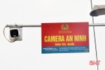 Thôn đầu tiên của Thạch Hà xã hội hóa lắp đặt camera an ninh