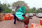 Phân bổ nguồn hàng hỗ trợ lũ lụt cho các địa phương, hộ nghèo Hương Sơn