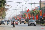 Hà Tĩnh rực rỡ cờ hoa chào mừng Đại hội XIII của Đảng