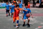 52 đội sôi nổi tranh tài Giải Bóng rổ tiểu học Thạch Hà