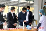 Kiểm tra công tác phòng, chống dịch Covid-19 tại các cơ sở khám chữa bệnh ở Hà Tĩnh