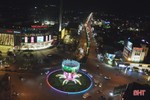Ngắm nhìn thành phố Hà Tĩnh lung linh về đêm