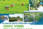 Xây dựng Hà Tĩnh đạt chuẩn nông thôn mới - khát vọng từ lũy tre làng