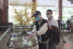 Siết chặt công tác phòng dịch tại chùa Hương, Hà Tĩnh