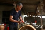 Truyền nhân 4 đời "giữ lửa" nghề trống Bắc Thai nổi tiếng ở Hà Tĩnh