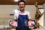 Thịt dê tươi Hương Sơn đạt chuẩn OCOP được hút chân không, đơn hàng tăng gấp đôi