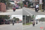 “Nam thanh, nữ tú” đầu trần chạy xe máy trên đường ven biển Hà Tĩnh