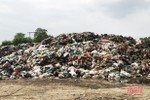 Đức Thọ “đau đầu” xử lý gần 8.000 tấn rác thải sinh hoạt