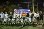 FC New Focus đại diện Hà Tĩnh tham dự giải bóng đá sân 7 Bắc miền Trung