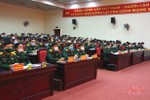 Bộ CHQS tỉnh Hà Tĩnh quán triệt mệnh lệnh huấn luyện chiến đấu năm 2021