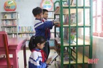 “Làm mới” thư viện trường giúp học sinh Hà Tĩnh thêm yêu sách
