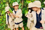 Ngày hội "nông trại xanh” của các bé mầm non Trung Kiên