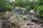 Những dòng kênh đang bị “bức tử” ở thị trấn Lộc Hà
