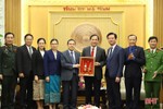 Thắt chặt quan hệ hữu nghị giữa Hà Tĩnh với các tỉnh nước bạn Lào