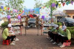 Không gian văn hóa vui tươi trong ngày hội đọc sách ở Thạch Hà